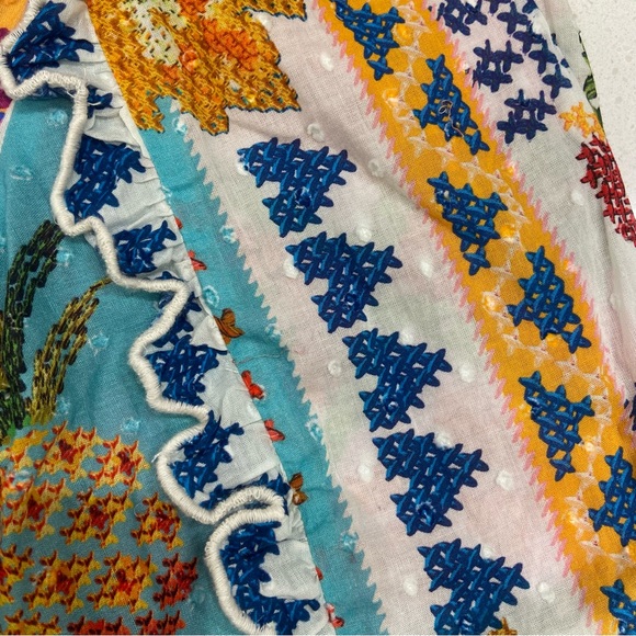 $230 FARM Rio Summer Vibe Romper Size Small - Picture 11 of 15